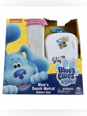Nickelodeon Blue's Clues & You! Snack Match Memory Game Kids Toy